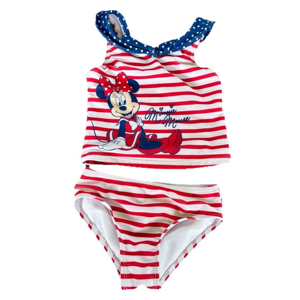 Minnie Mouse Bikini Size 4t Tankini Set Disney